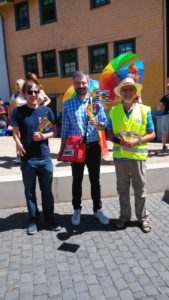 Die Linke bei der CSD Demo in Fritzlar