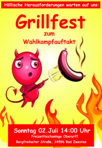 Grillfest Einladung 2023