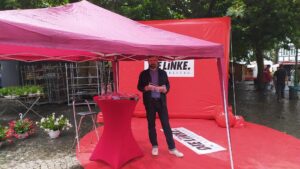 Infostand Melsungen - Schluss mit teuer!