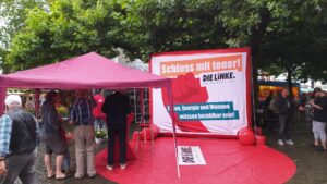 Infostand Melsungen - Schluss mit teuer!