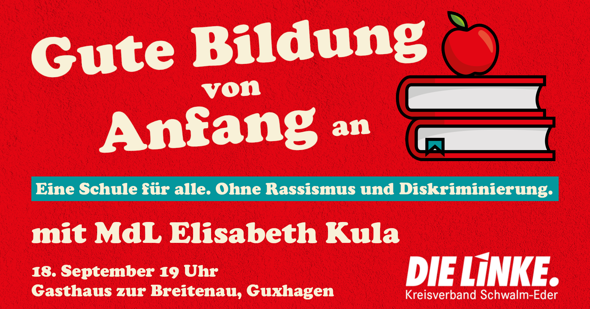 Bildung: 18.9.23 um 19 Uhr in Guxhagen