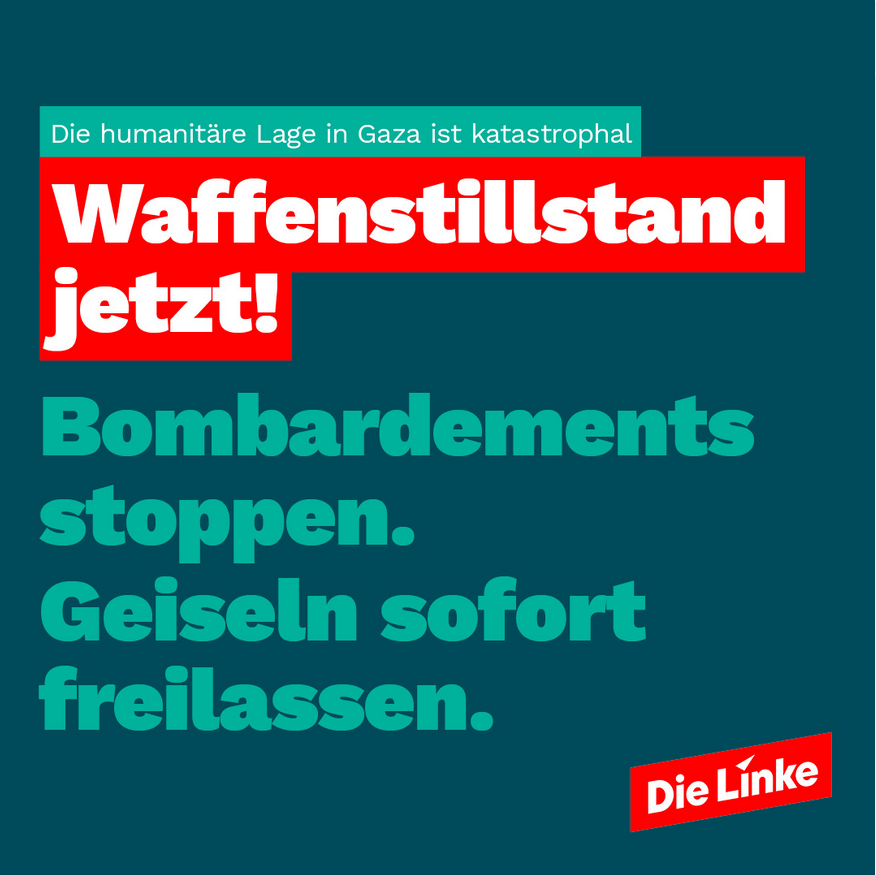 Waffenstillstand jetzt