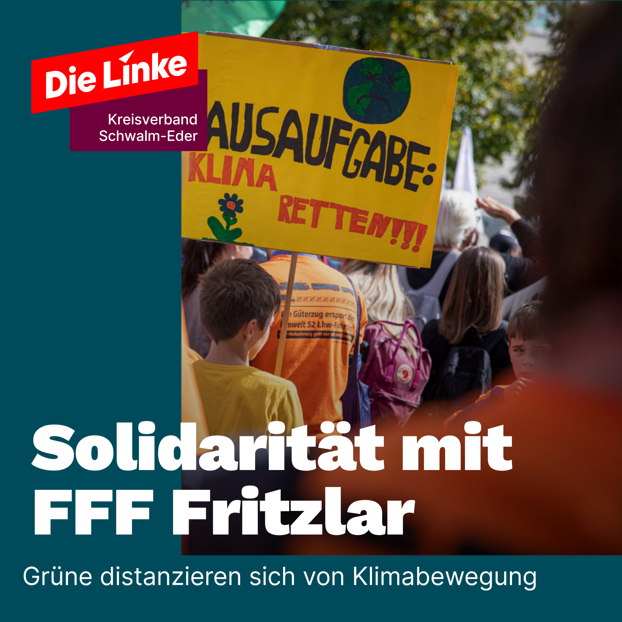 Solidarität mit FFF Fritzlar