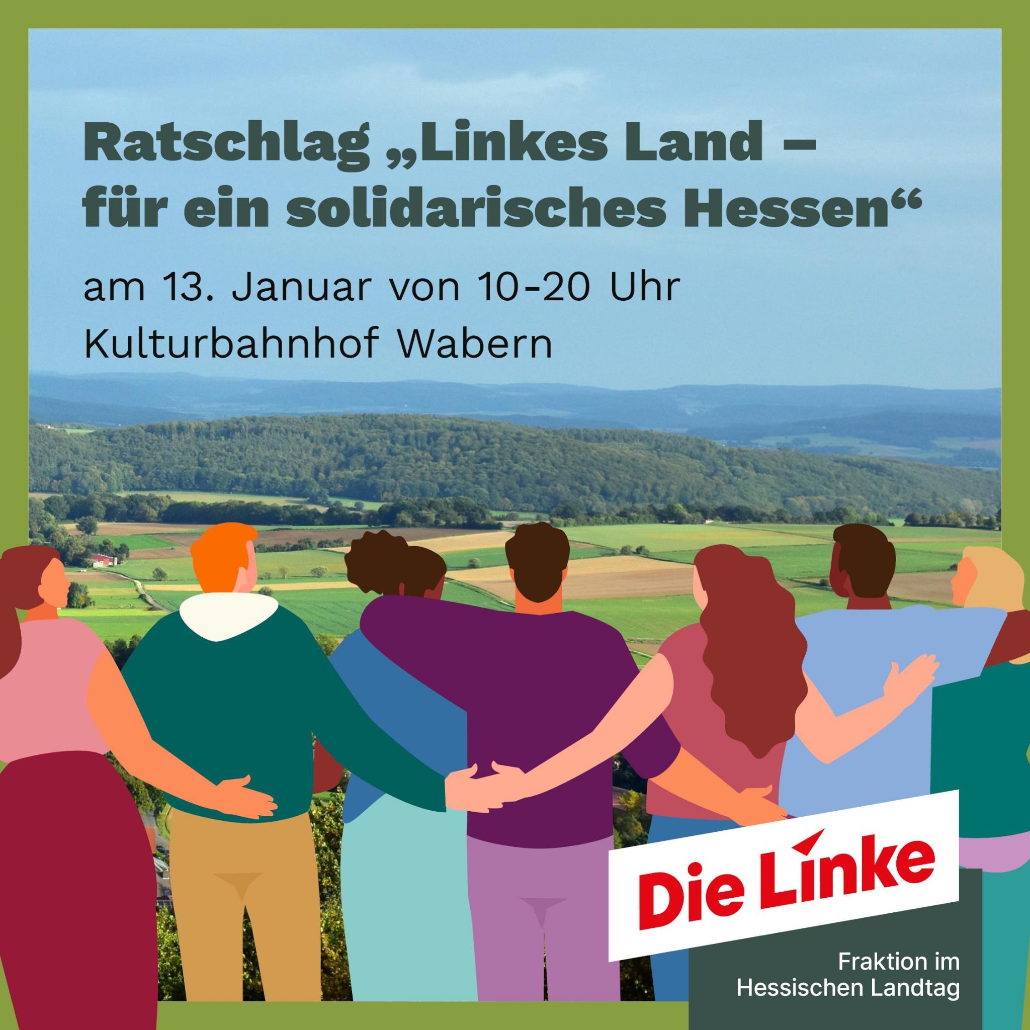 Ratschlag Linkes Land 13.1. 10-20 Uhr