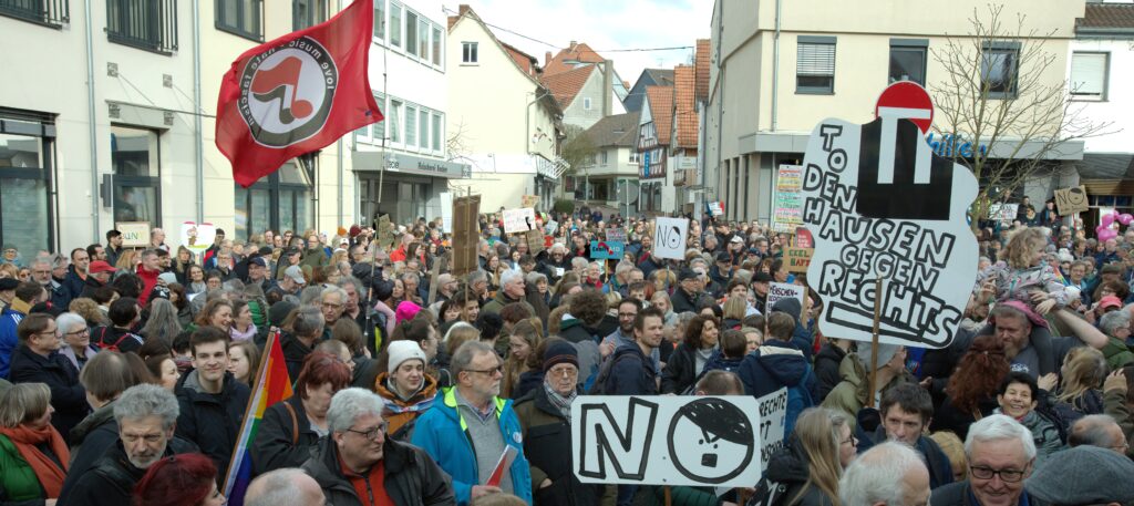 Demo gegen Rechts Treysa