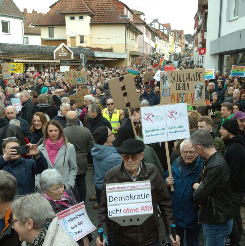 Demo gegen Rechts Treysa