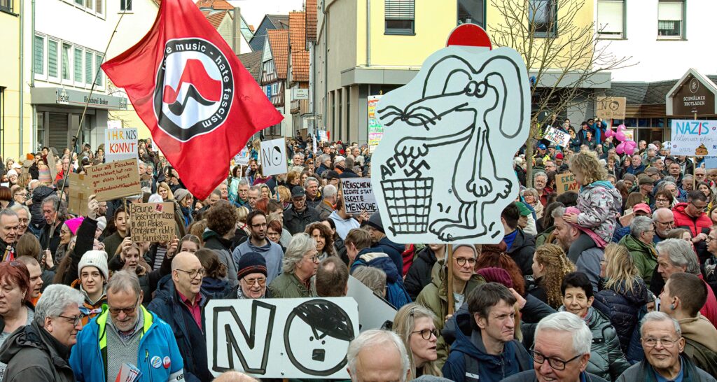 Demo gegen Rechts Treysa