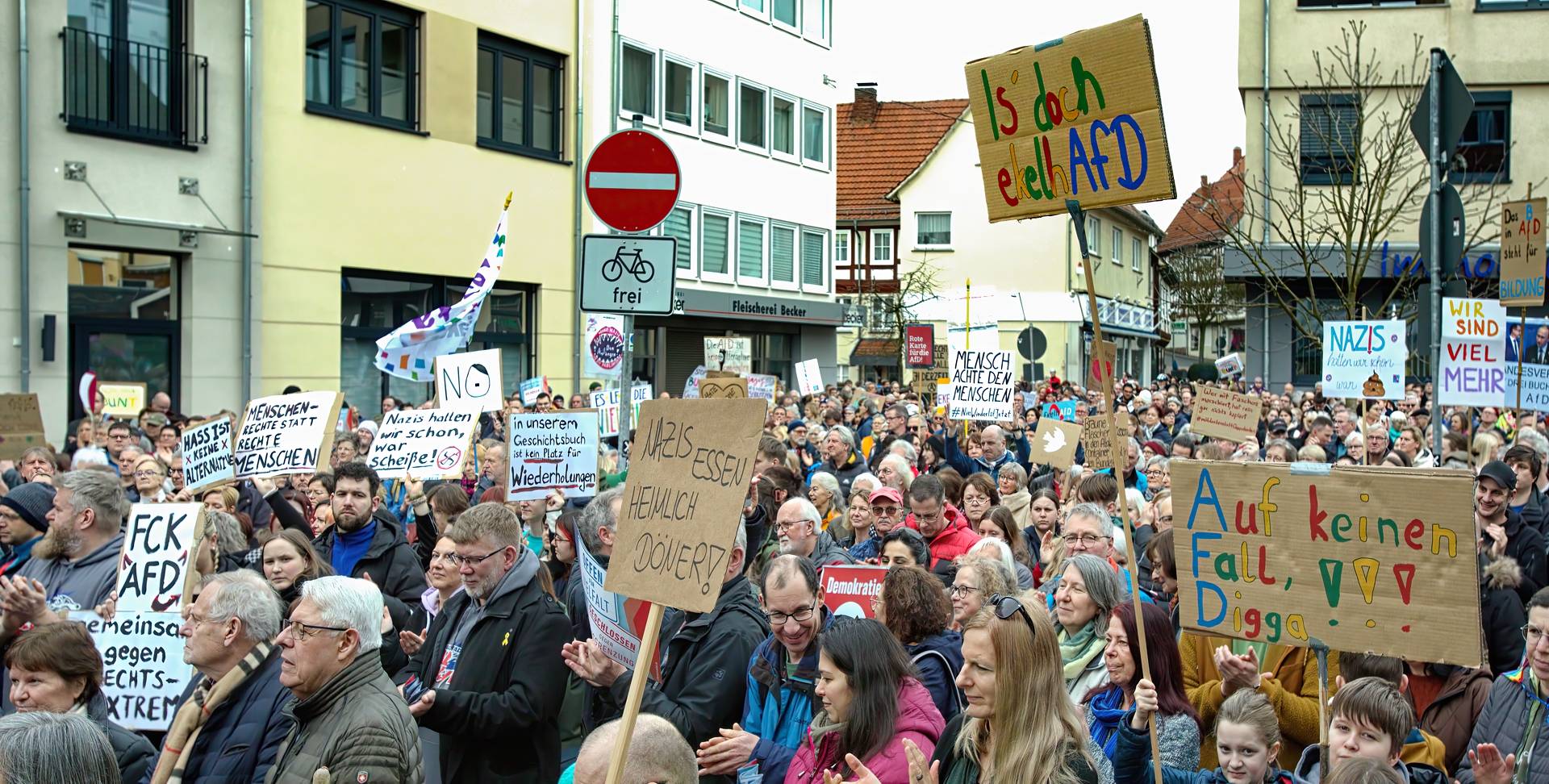 Demo gegen Rechts Treysa