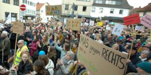 Demo gegen Rechts Treysa