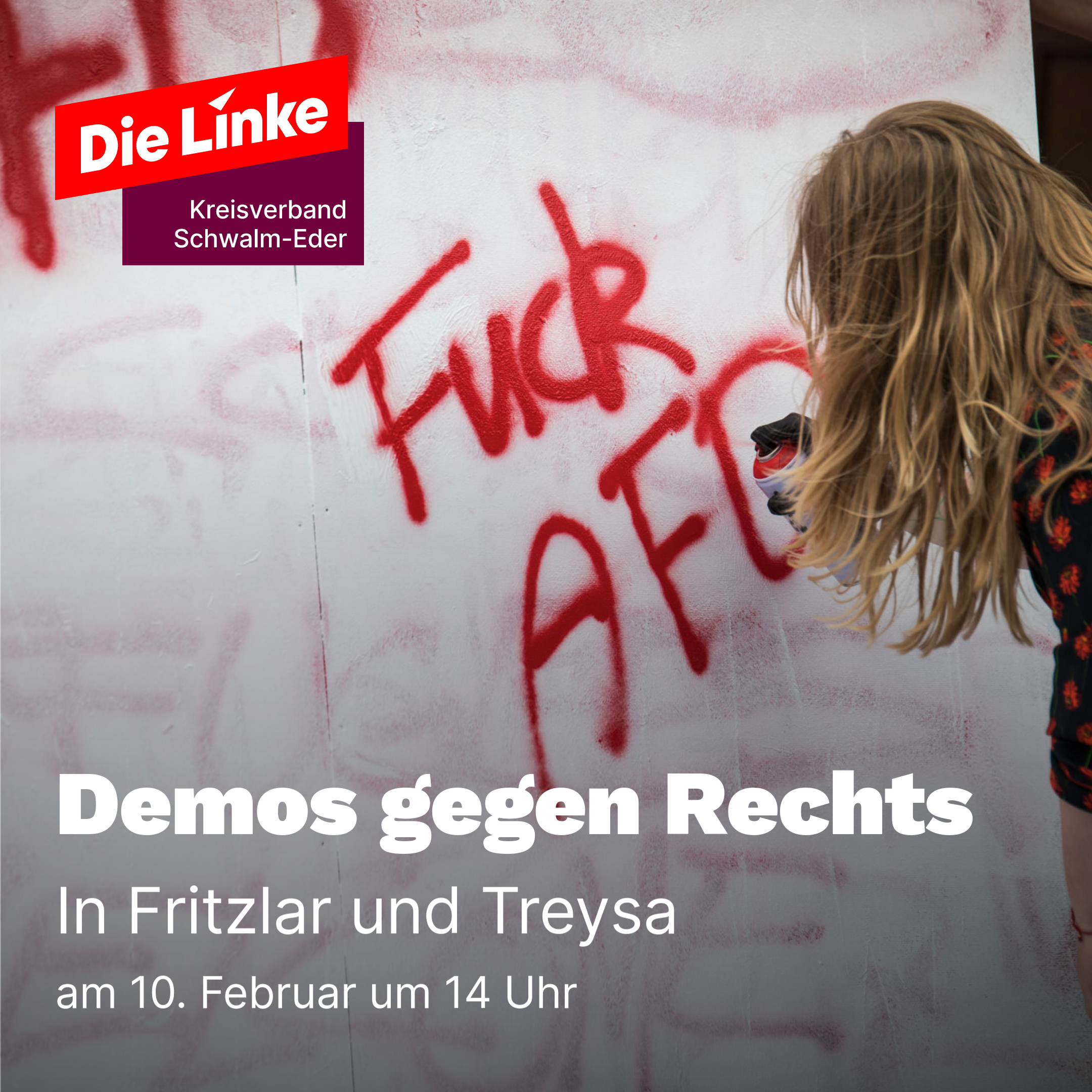 Demos gegen Rechts 10.2. 14 Uhr