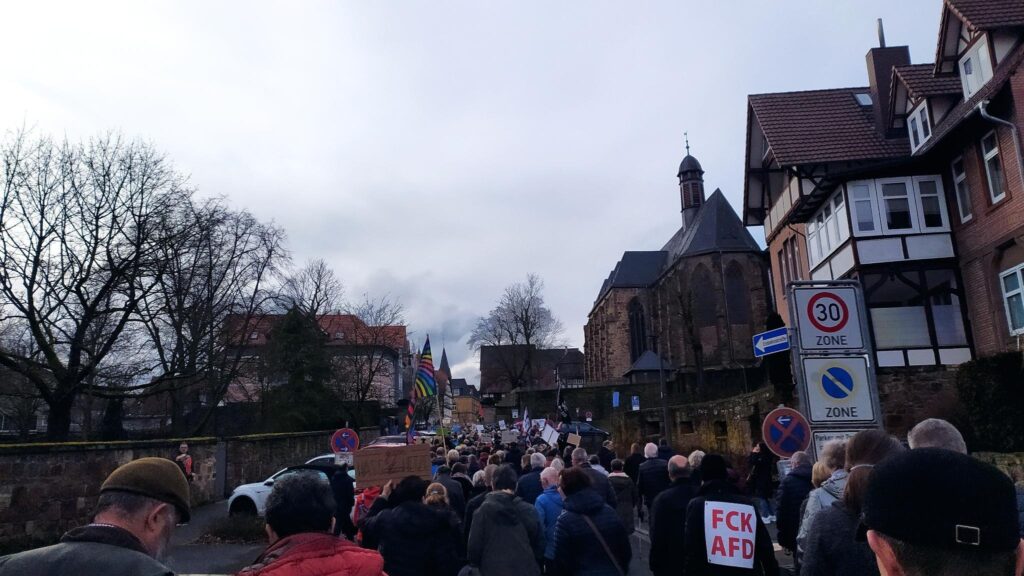 Demo gegen Rechts Fritzlar