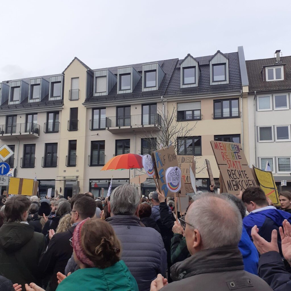 Demo gegen Rechts Treysa