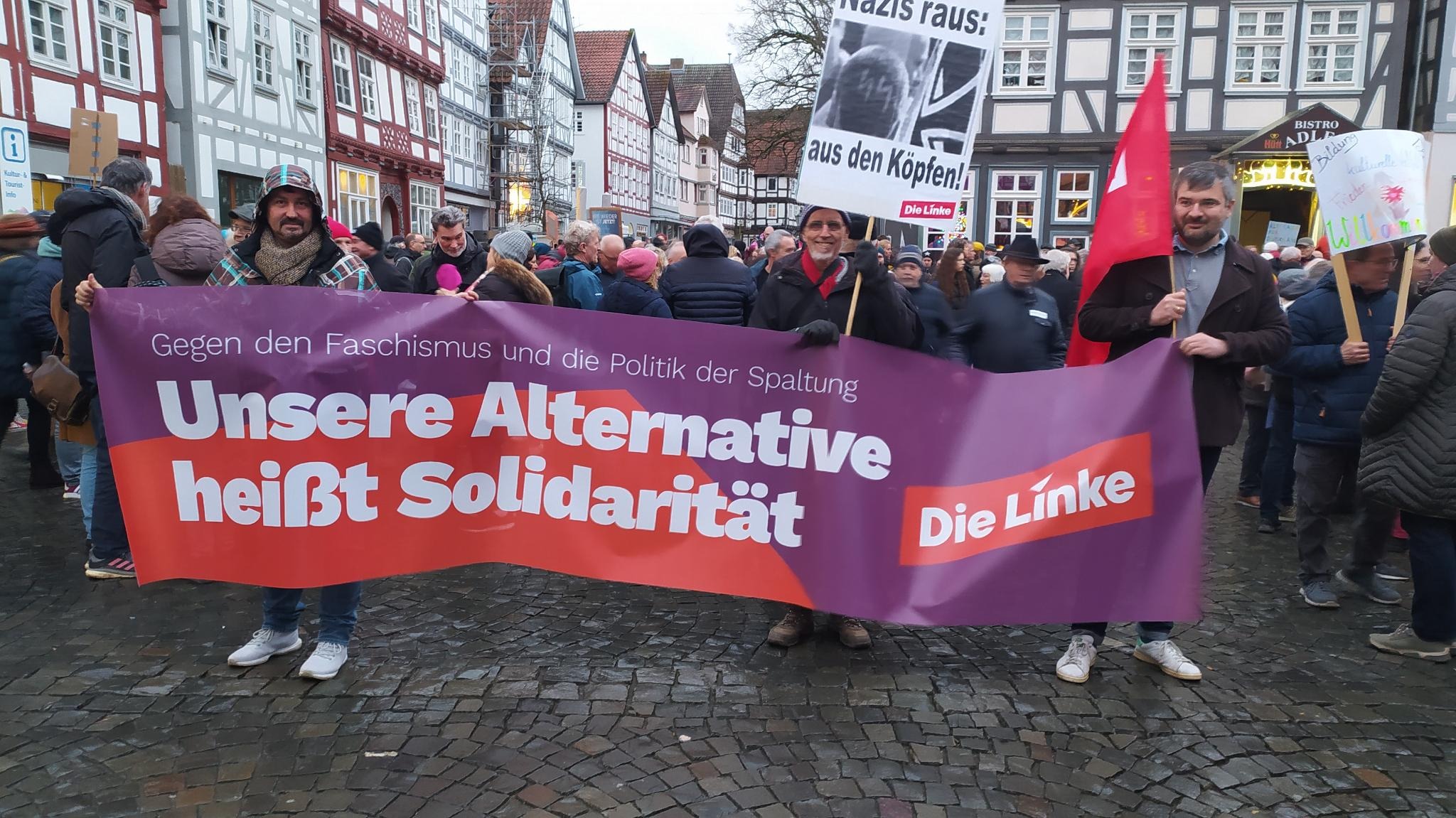 Demo gegen Rechts Melsungen