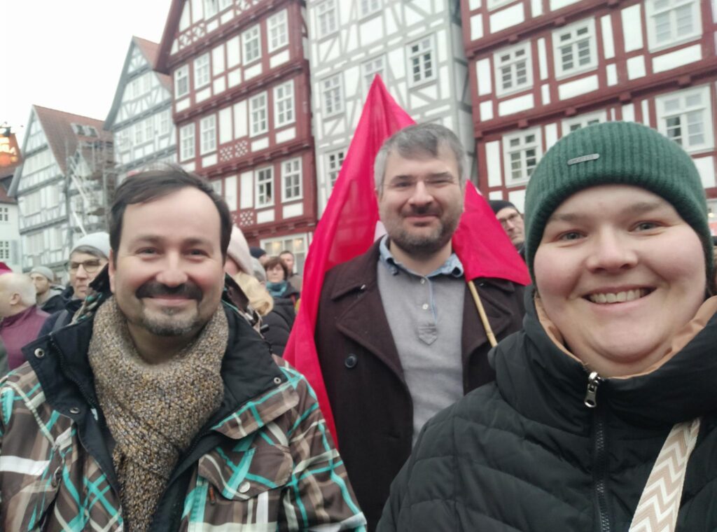 Demo gegen Rechts Melsungen