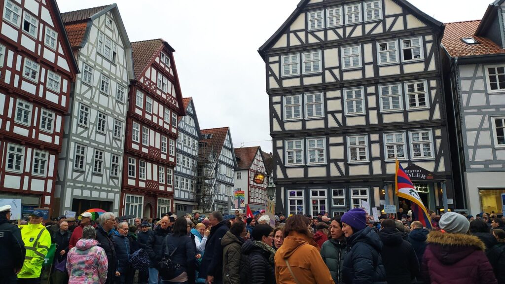 Demo gegen Rechts Melsungen