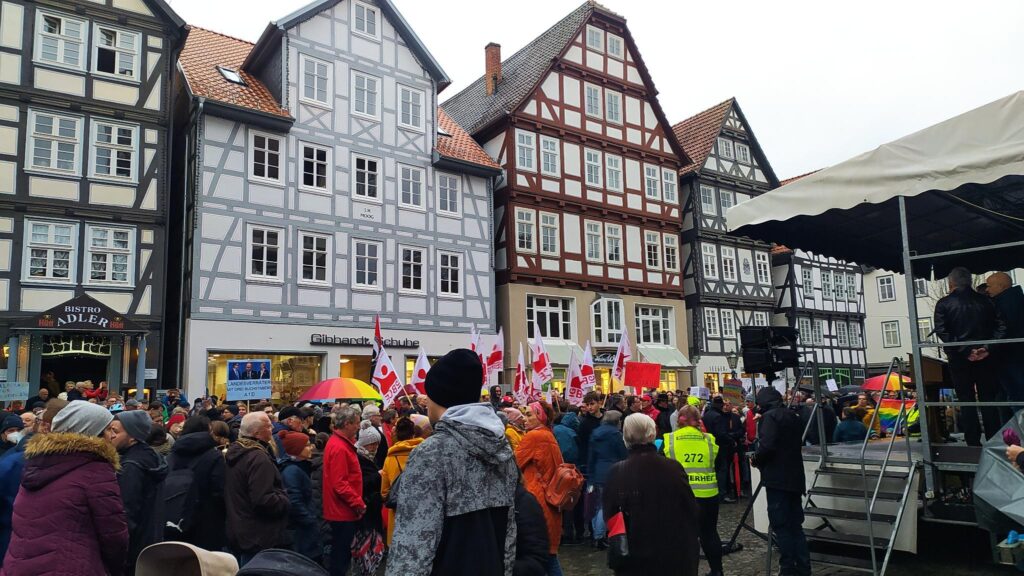 Demo gegen Rechts Melsungen