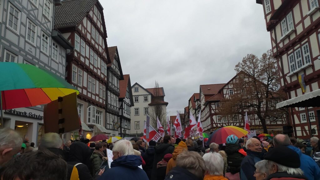 Demo gegen Rechts Melsungen