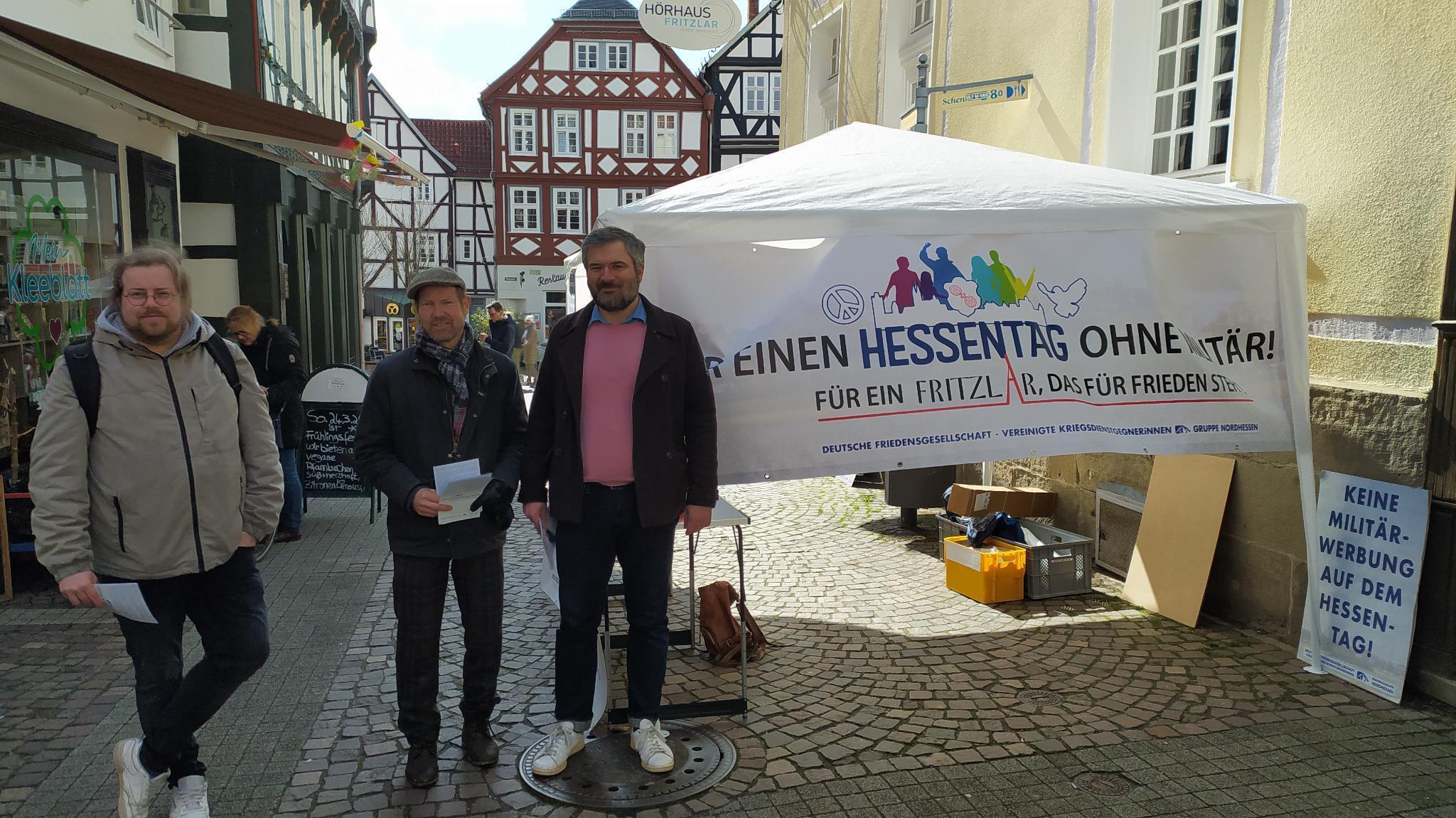 DFG-VK Infostand Fritzlar