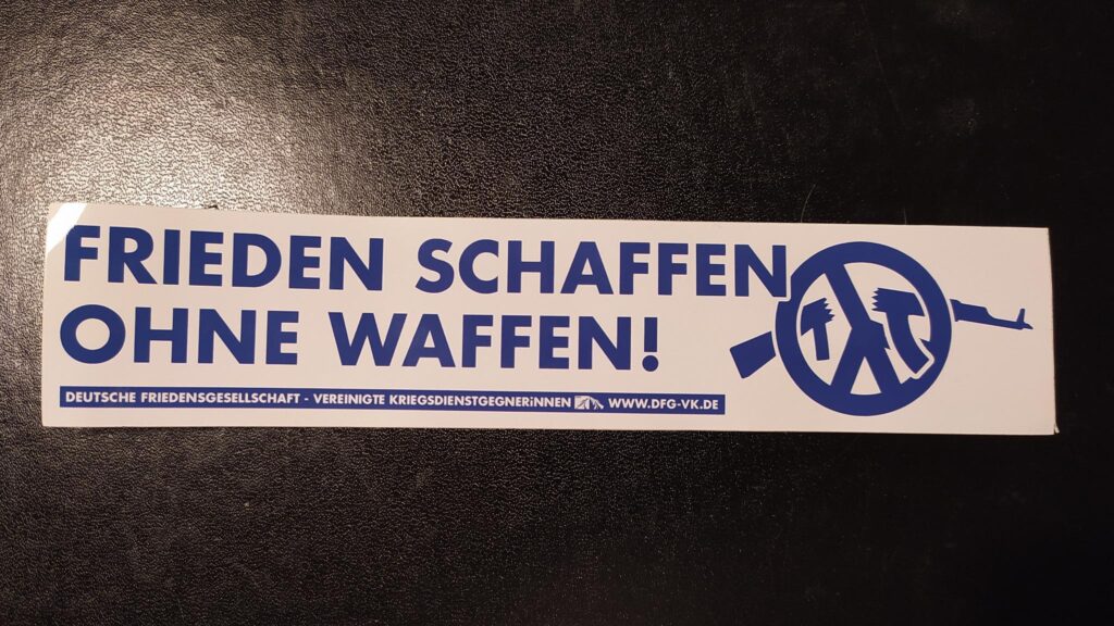 Frieden schaffen ohne Waffen