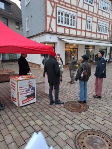 Infostand Frankenberg