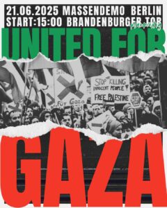 United 4 Gaza @ Brandenburger Tor
