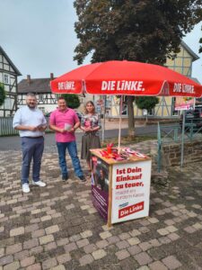 Infostand Bad Zwesten